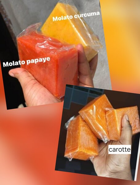 Savon molato( lot de 3)