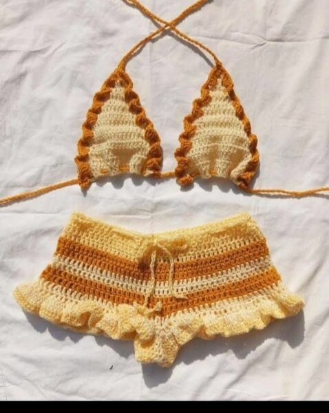 Bikini crochet pour plage