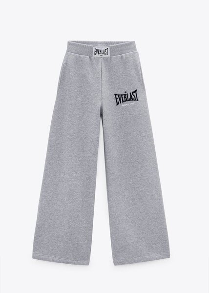 Pantalon large gris Everlast