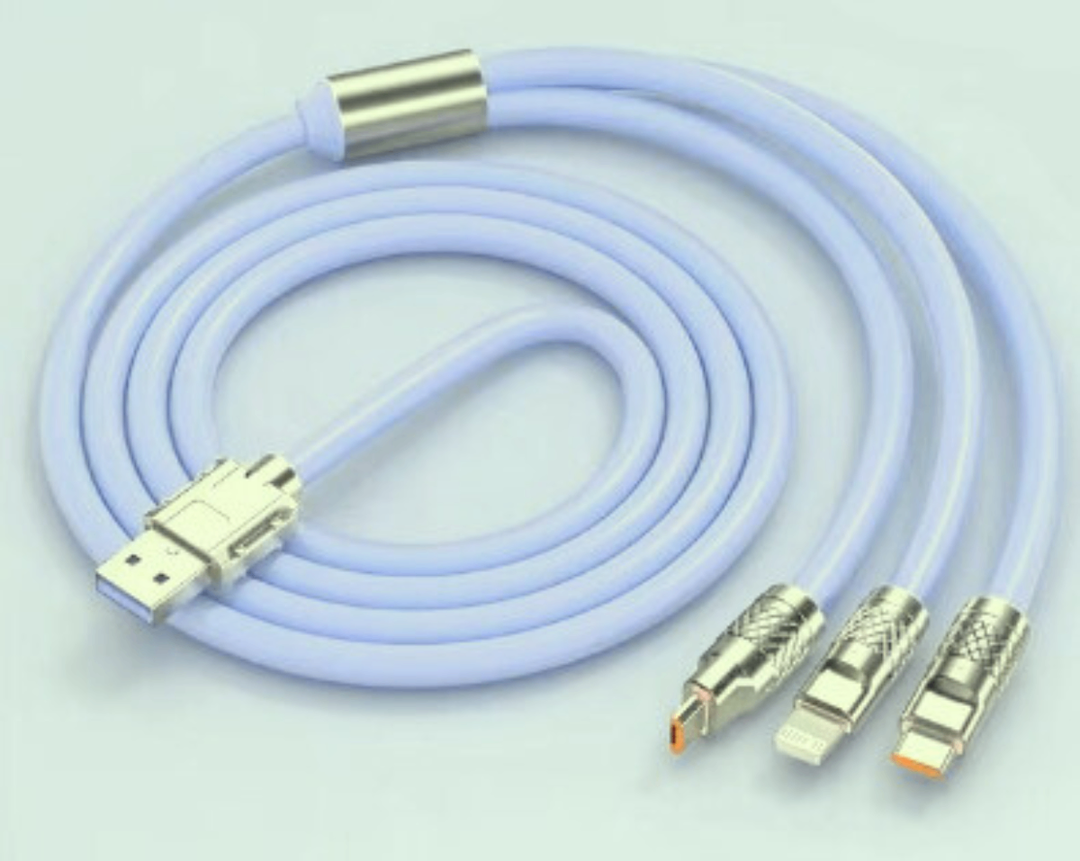 Câble USB 3 en 1 multi-connectique