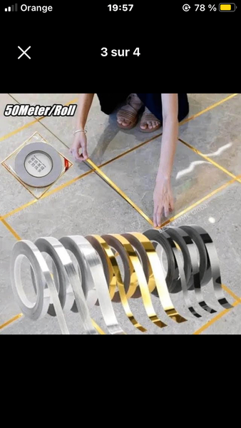 Déco ruban adhésif décoratif