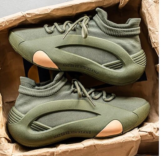 Chaussures nike vertes