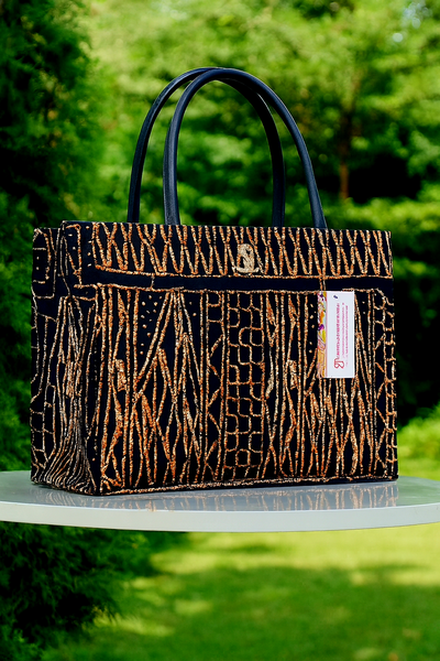 Sac à main artisanal coloré