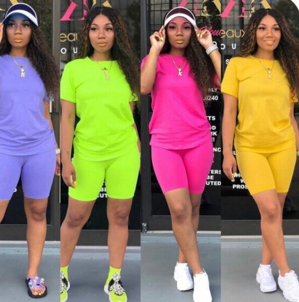 Ladies top and down casual