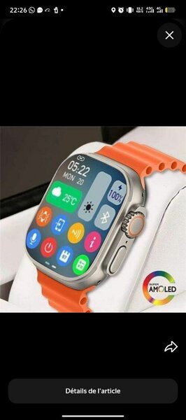 Montre Connectée AMOLED