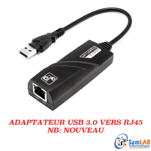 Adaptateur USB 3.0 vers RJ45