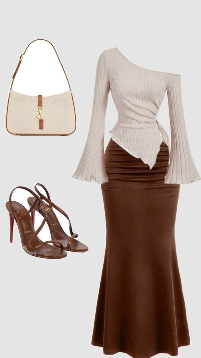 Robe Élégante en Volants