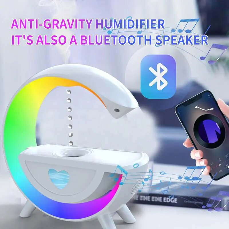 Anti-Gravity Humidifier Bluetooth Speaker