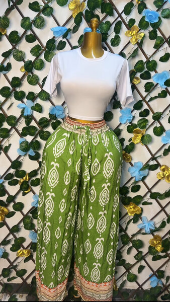 Pantalons Bohème Femme Colorés