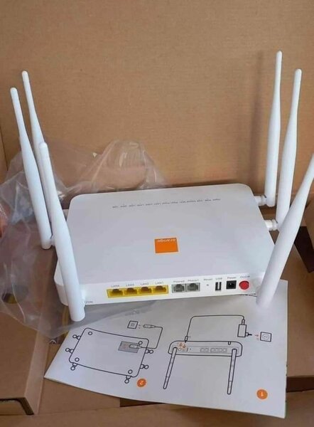 Fibre optique Orange