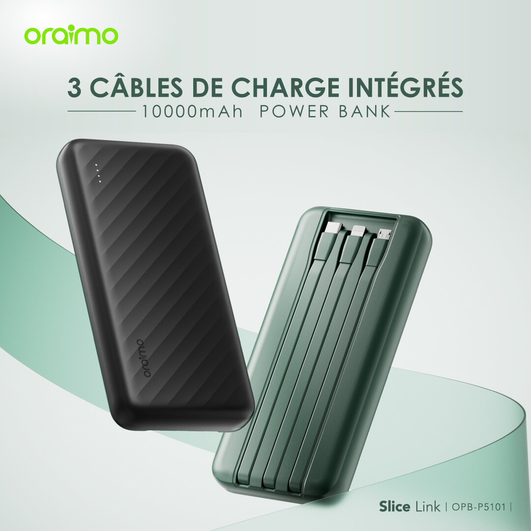 Batterie Externe Oraimo 10000mAh