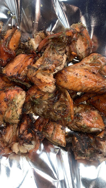 Poulet braisé savoureux