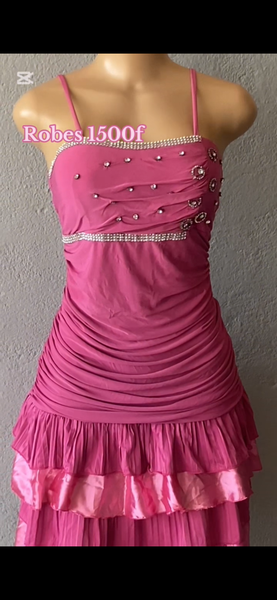 Robe élégante à volants