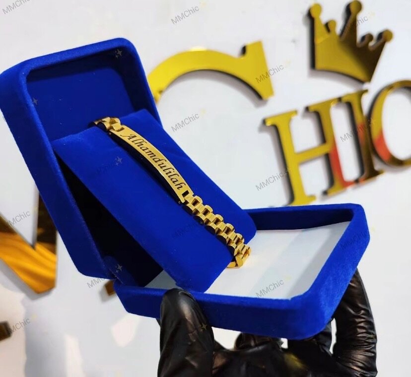 Gourmette personnalisée