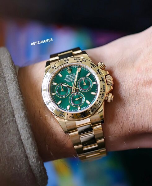 Luxury Gold Chronograph Watch