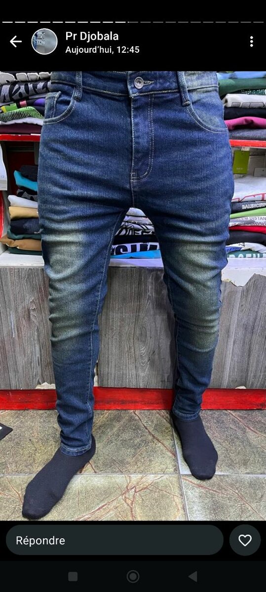 Jean Slim Moderne Homme