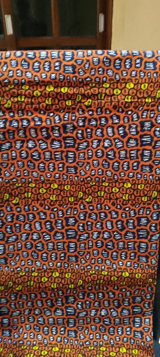 Tissu Wax Africain Coloré