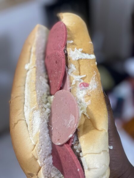 Délicieux Sandwich Saucisse