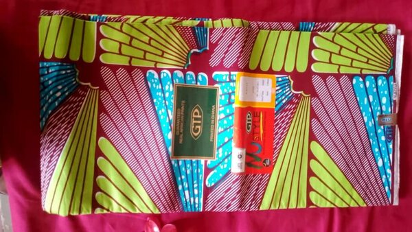 Tissu Wax Africain Coloré