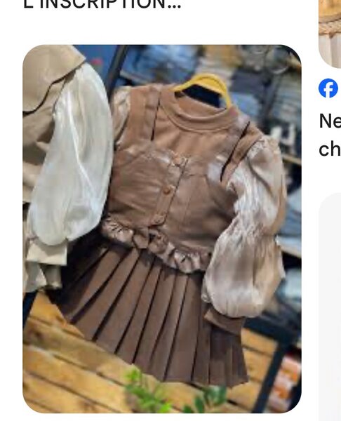 Ensemble Veste et Jupe Enfant