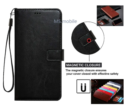 Vivo_Y33s / Y33 / Y33T / Y21T / Y21A / Y21S / Y21 2021 ) Case, Premium PU Leather Magnetic Shockproof Book Stand Folio Flip Wallet Case Cover with Card Holder