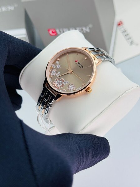 Montre femme luxe Curren acier inoxydable