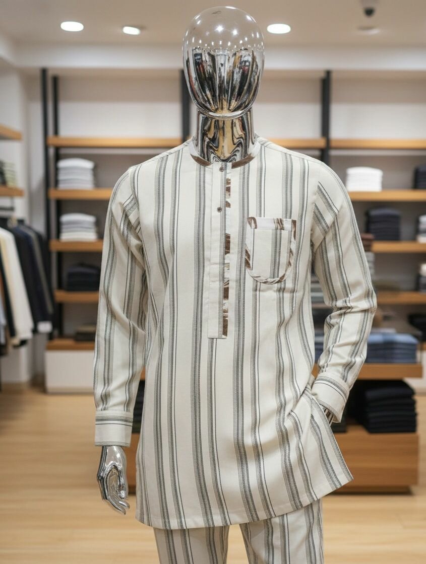 Ensemble tunique homme élégant