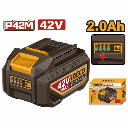Batterie Li-ion 42V 2.0Ah INGCO