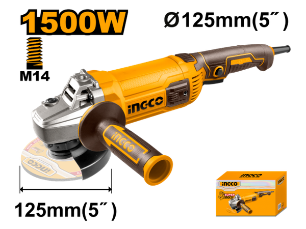 Meuleuse d'angle 1500W Ø125mm