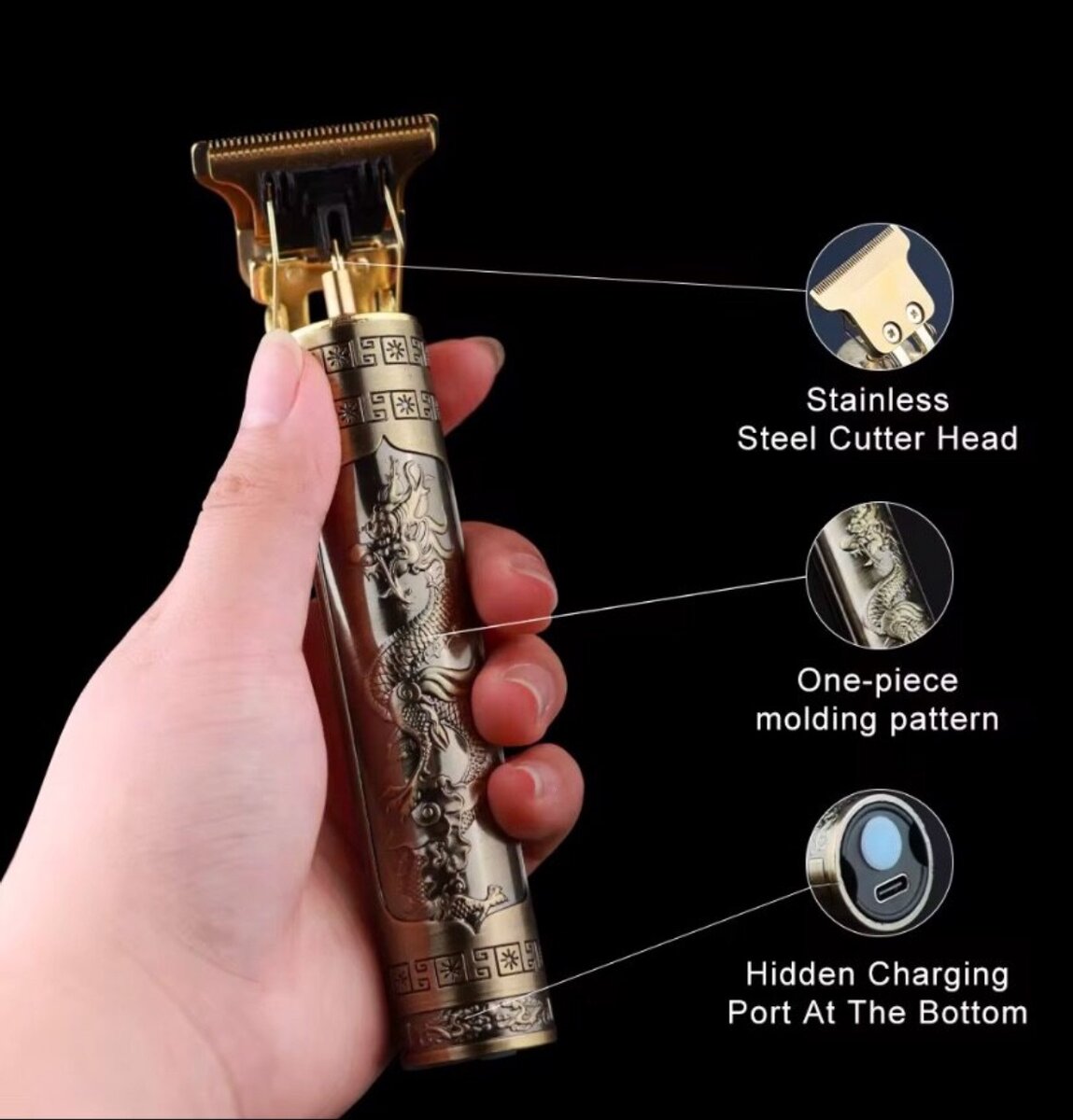 Tondeuse à cheveux professionnelle sans fil