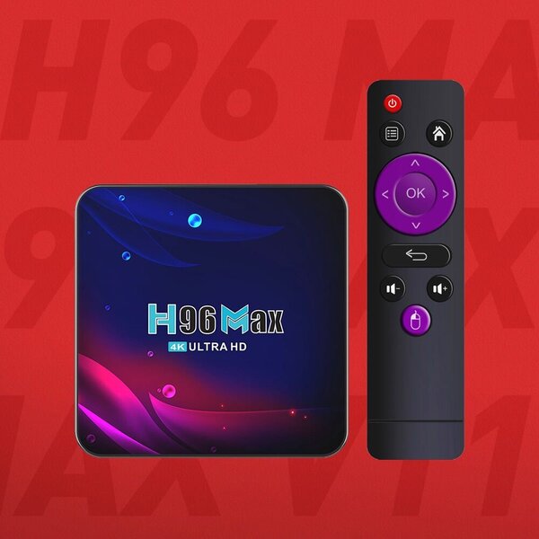 Box TV Android H96 4Go+32Go