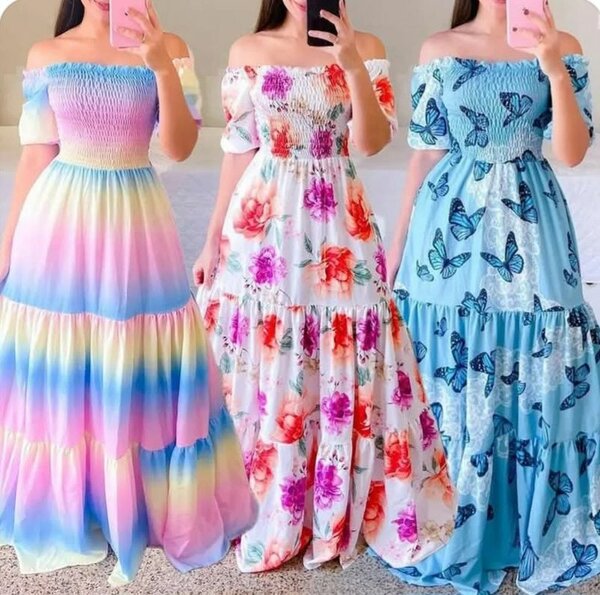 Robe longue été femme