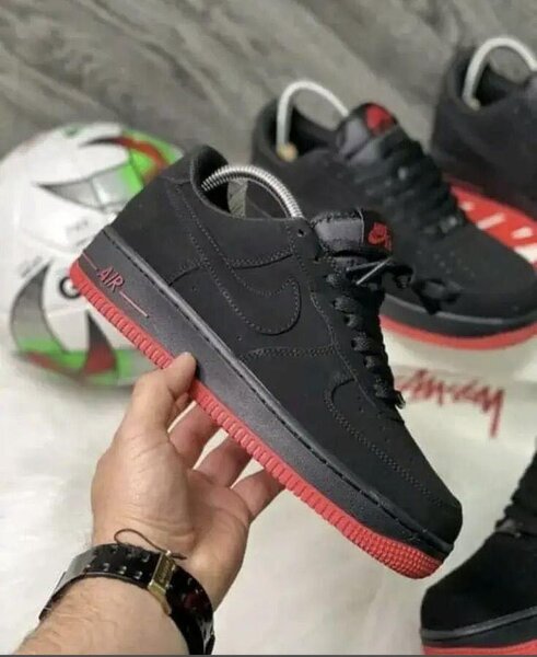 Airforce 1 Black/Red Size 39-45 available
