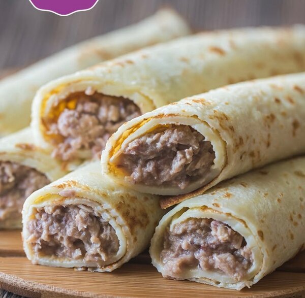 Crêpe à la viande hachée