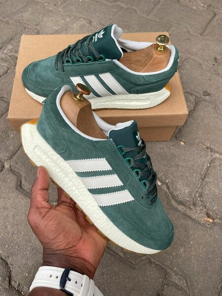 Baskets Vertes Homme Confort