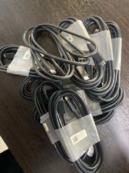 Type c to type c 2 miters original cable, uk used