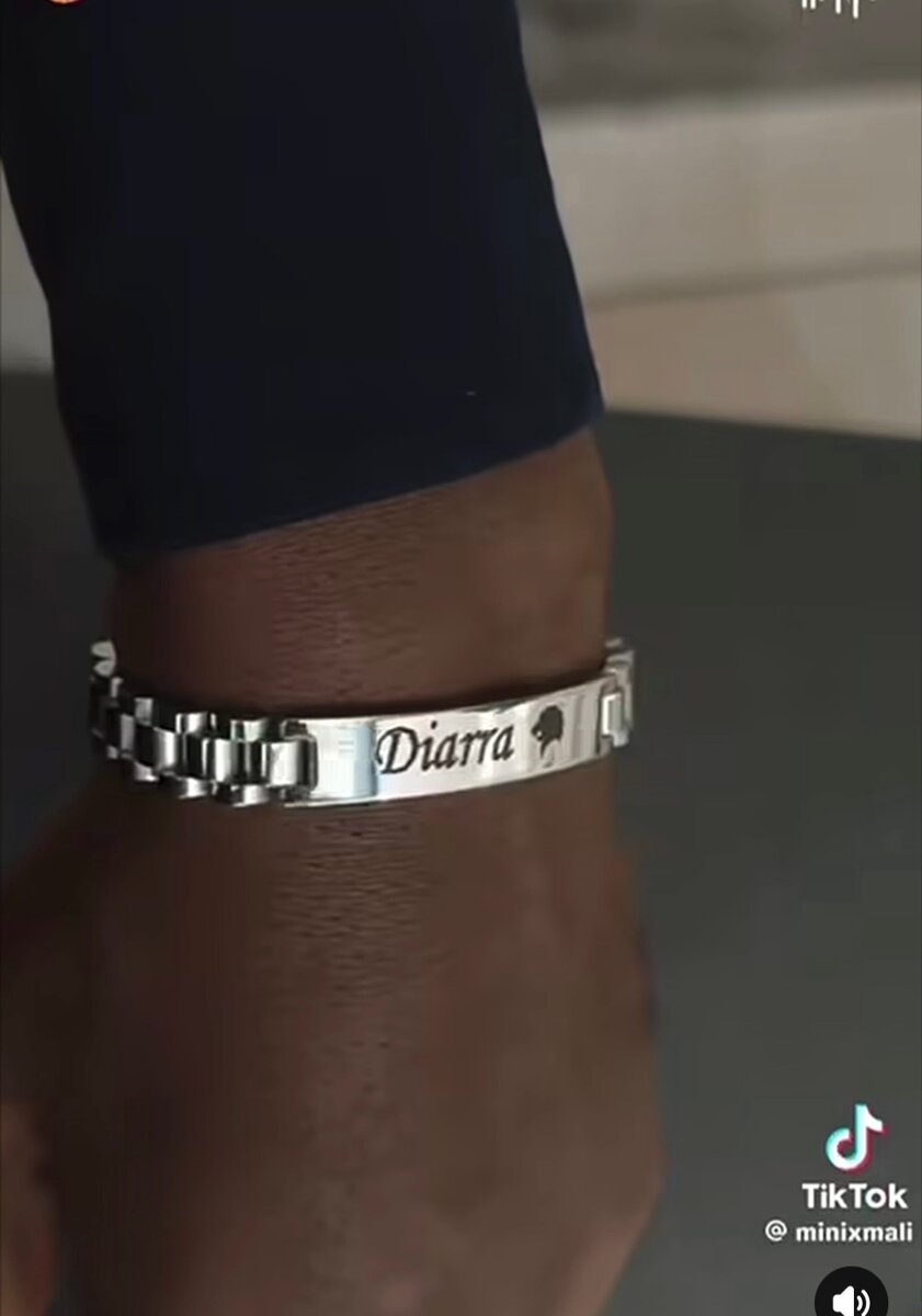 Bracelet gravé personnalisé