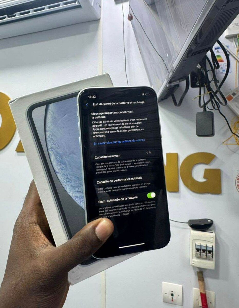 iPhone XR Blanc Reconditionné