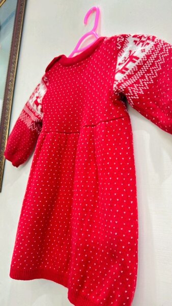 Winter frock for girls