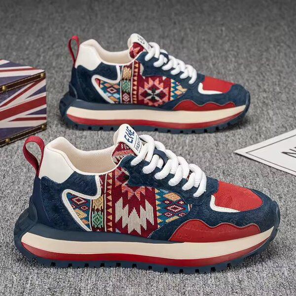 Chaussures de sport ethniques pour hommes