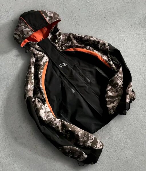 Veste imperméable camouflage