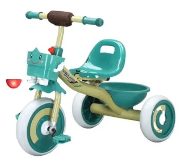 Tricycle Enfant Lumineux avec Siège et Guidon Réglable