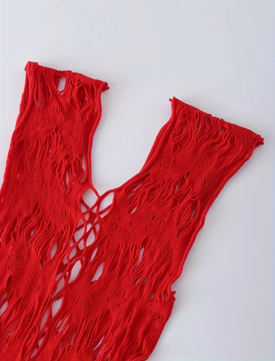 Half body fishnet stocking