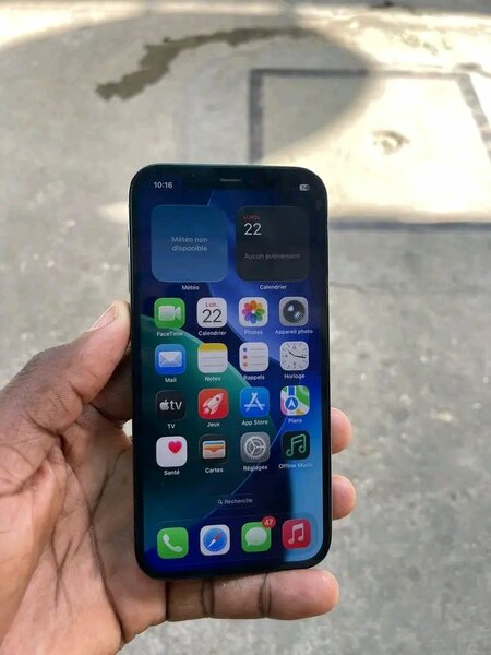 Smartphone Apple dernière gén