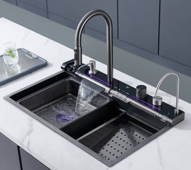 Shower panel,luxury sink digital,water closet