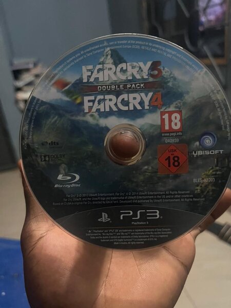 Far Cry 3 et 4 Double Pack PS3