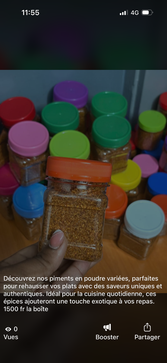 Épices Pimentées en Poudre