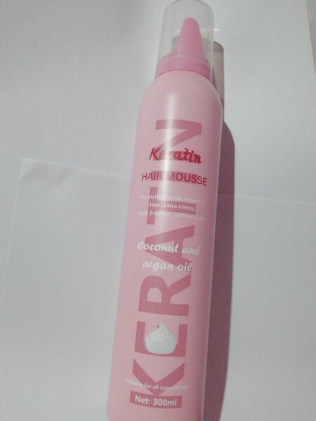 Keratin Hair Mousse 300ml