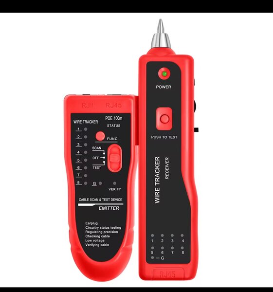 Détecteur de câbles RJ11 RJ45