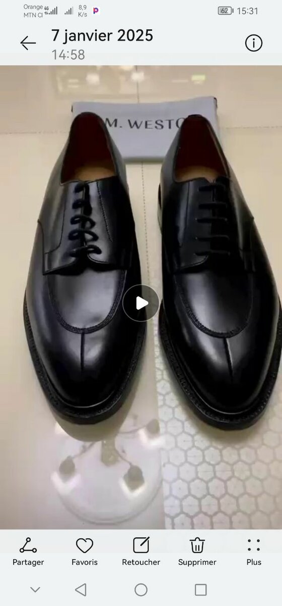 Golfeuse homme en cuir très class